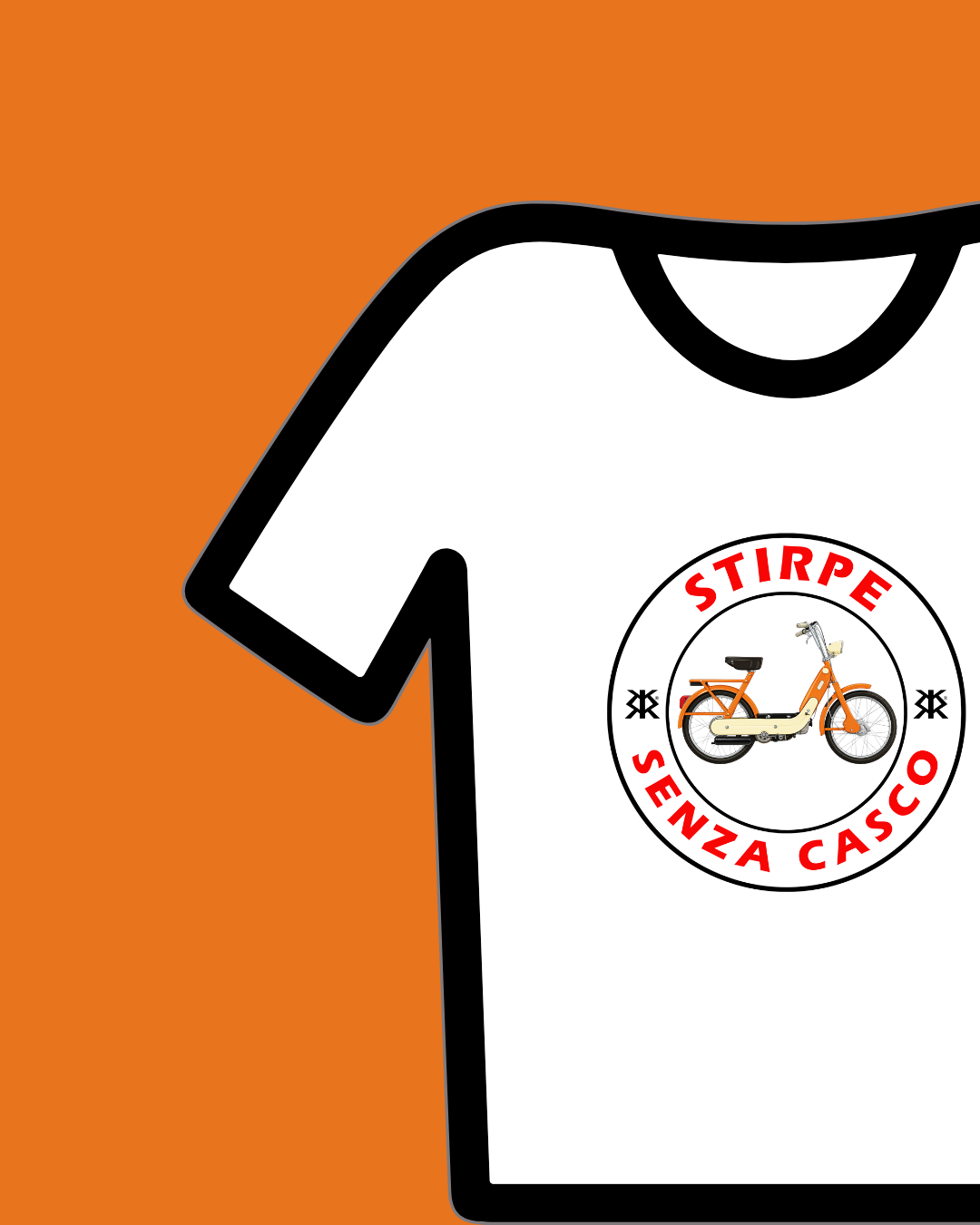 STIRPE SENZA CASCO - T-SHIRT STIRPE SENZA CASCO CIAO